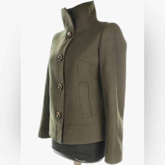 Benetton Demi Coat Mock Neck - Picture 3 of 8